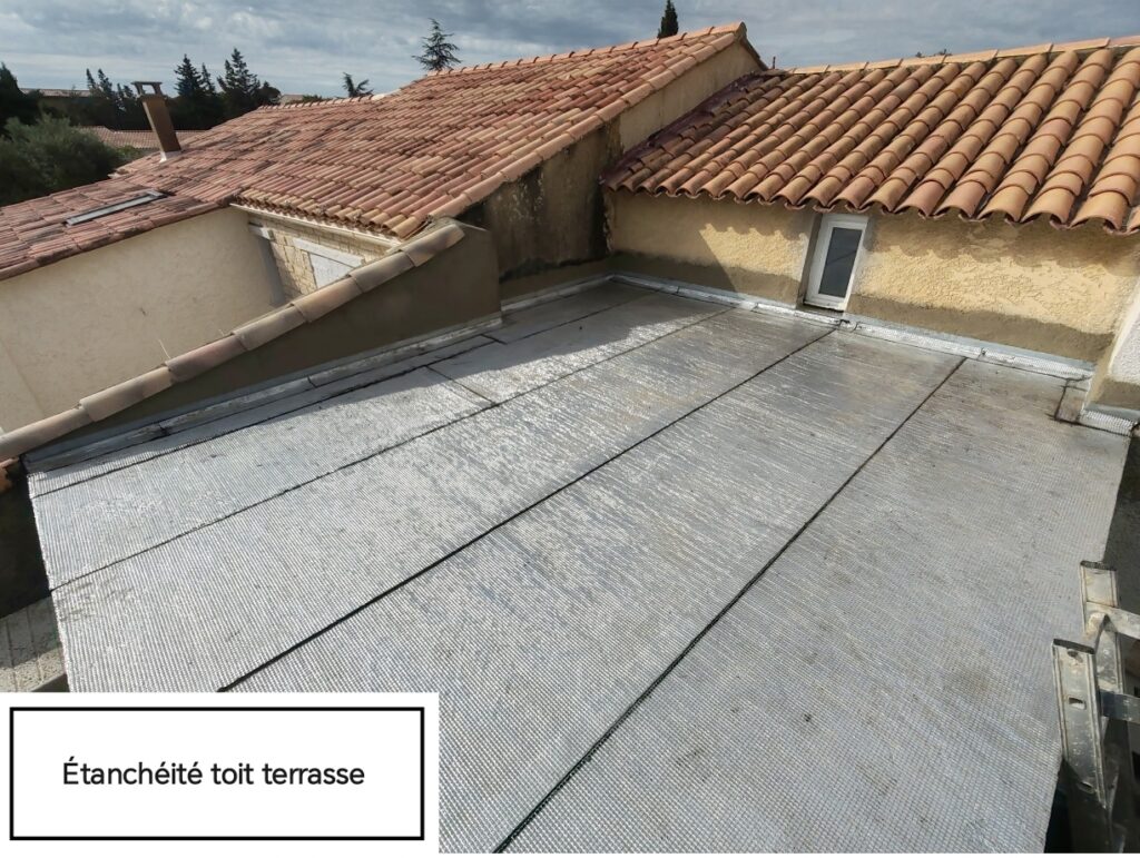Etanchéité toit terrasse