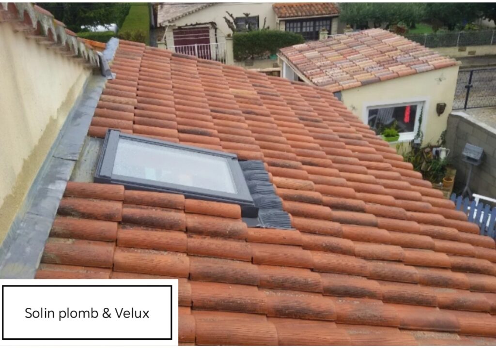 Velux & solin plomb